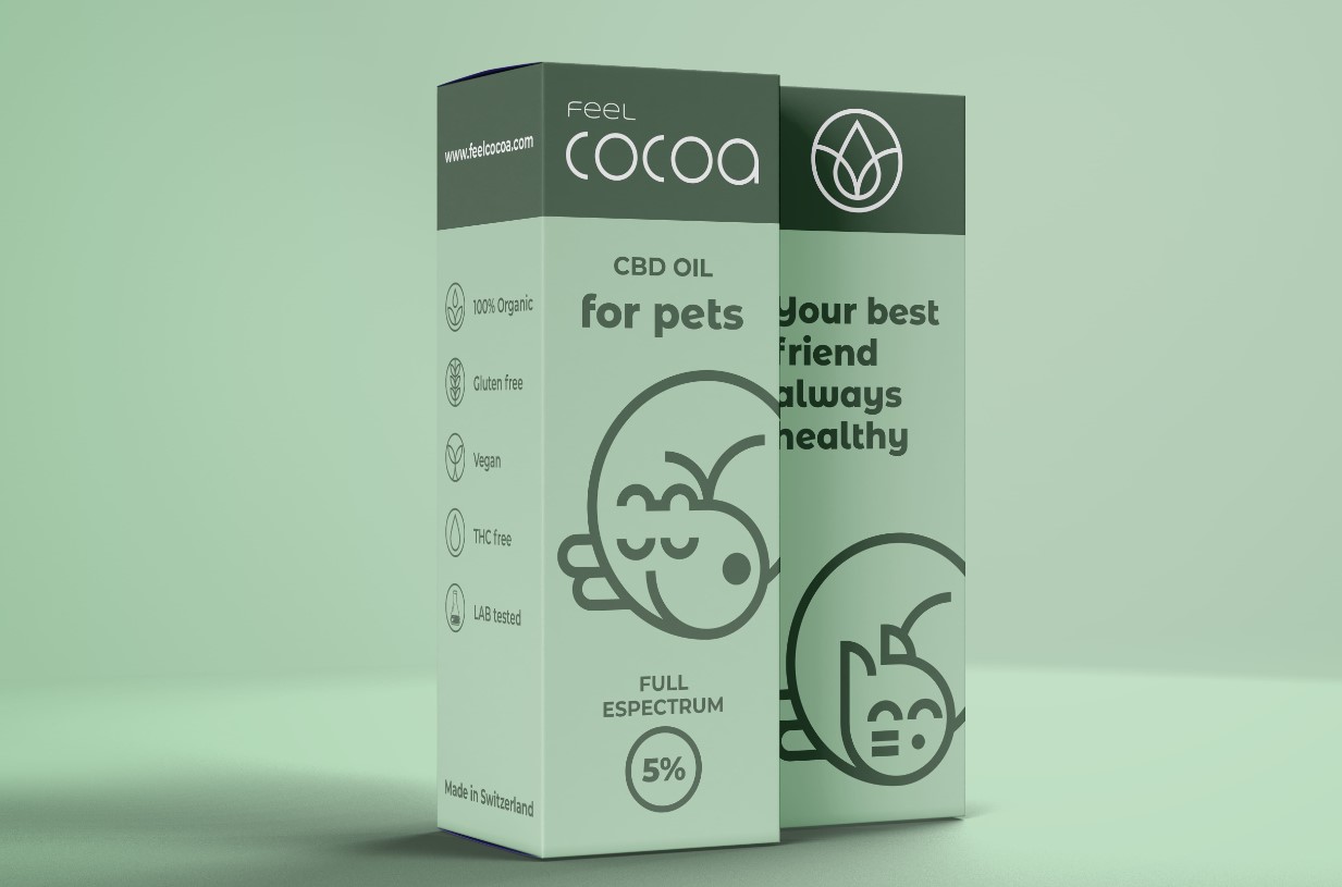 Aceite de CBD para perros de Feel Cocoa